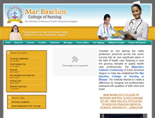 Tablet Screenshot of baseliosnursing.com